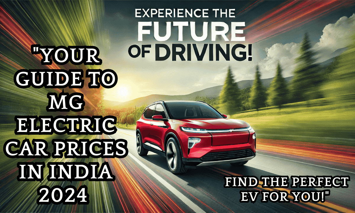 mg electric car price in india